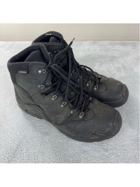 Lowa Men's Size 11 US/10 UK/44.5 EU Z-6N Gore-Tex Black Boots Made In Slovakia